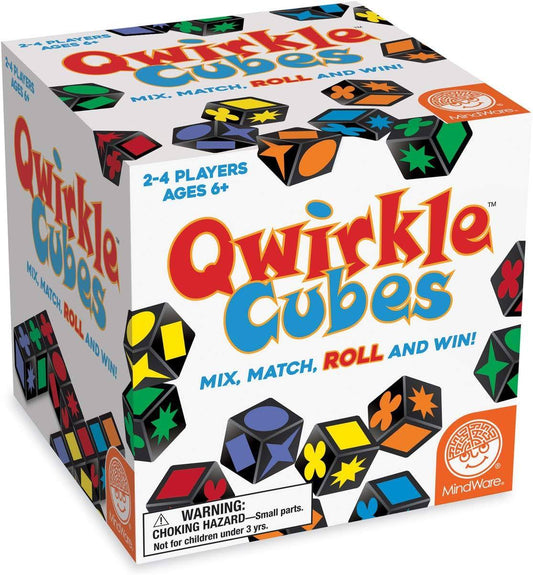 ボードゲーム Qwirkle Cubes クワークルキューブ 世界的賞受賞戦略的木製キューブ90個ダイスシステム搭載手札オープン新ルール家族向け知育玩具6歳以上 2人から4人対応 パーティーゲーム 幅広い年齢層対応 