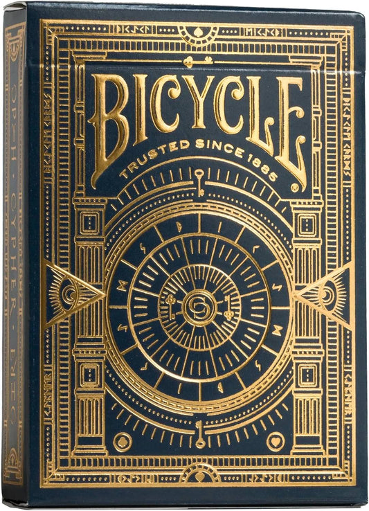 トランプ Bicycle Cypher Playing Cards 暗号解読 エアクッションフィニッシュ プレミアム 54枚 ポーカー マジック 秘密結社