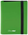 トレーディングカードバインダー Ultra Pro Eclipse 2ポケットPROバインダー ライムグリーン Ultra Pro 酸を含まない非PVC素材 使用カード80枚収納可能 横入れポケット コンパクトサイズ 約13cm×16cm×1cm