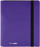 トレーディングカードバインダー Ultra Pro Eclipse 4-Pocket PRO-Binder 高品質非PVC素材 両面収納160枚対応 エンボス加工滑り落ち防止 横入れ設計ゴムバンド付き