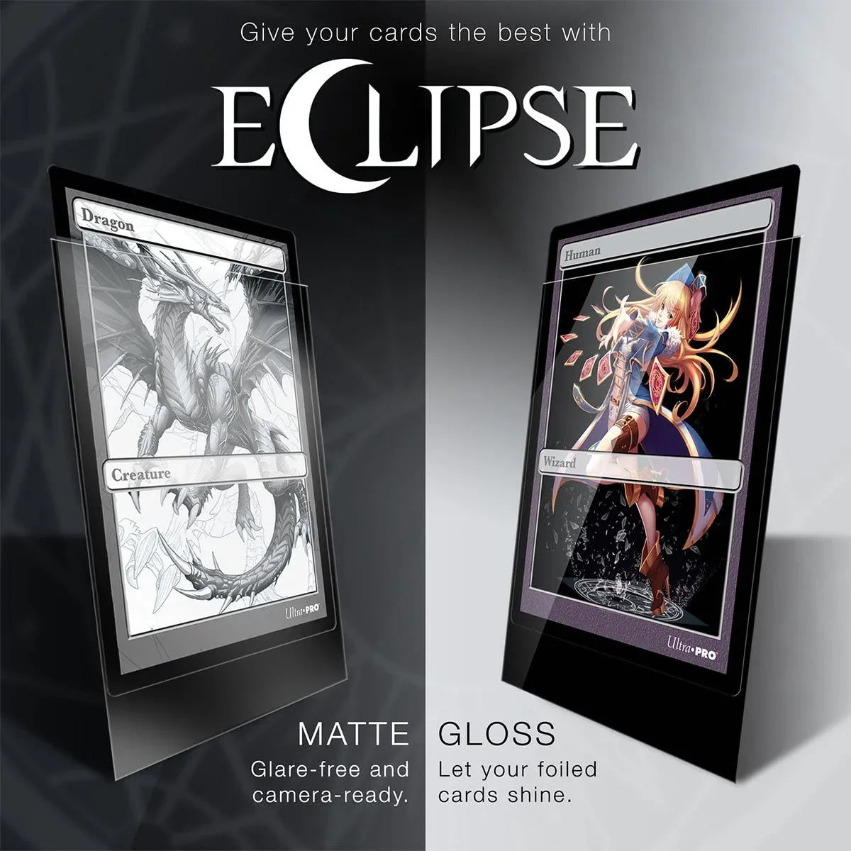 カードスリーブ Eclipse マット スタンダード デッキ プロテクター スリーブ ブランド 高品質 カリフォルニア製 不透明性 マット表面加工 ポリプロピレン素材 耐久性 割れにくい シール構造 スムーズシャッフル 100枚入り 標準サイズ対応