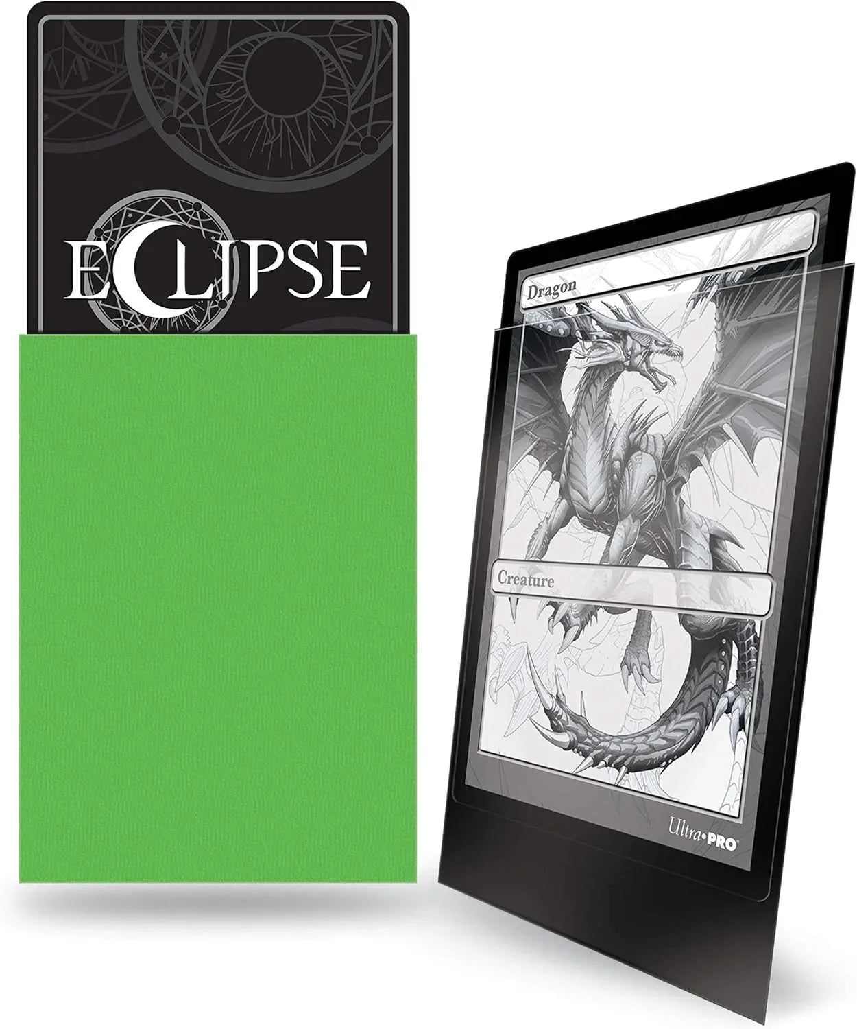 トレーディングカード スリーブ Eclipse マット スタンダード デッキ プロテクター Ultra PRO ChromaFusion テクノロジー 不透明 裏地 保護 長期保存 ポリプロピレン カードゲーム用 100枚パック カリフォルニア製 高品質 プレイ快適