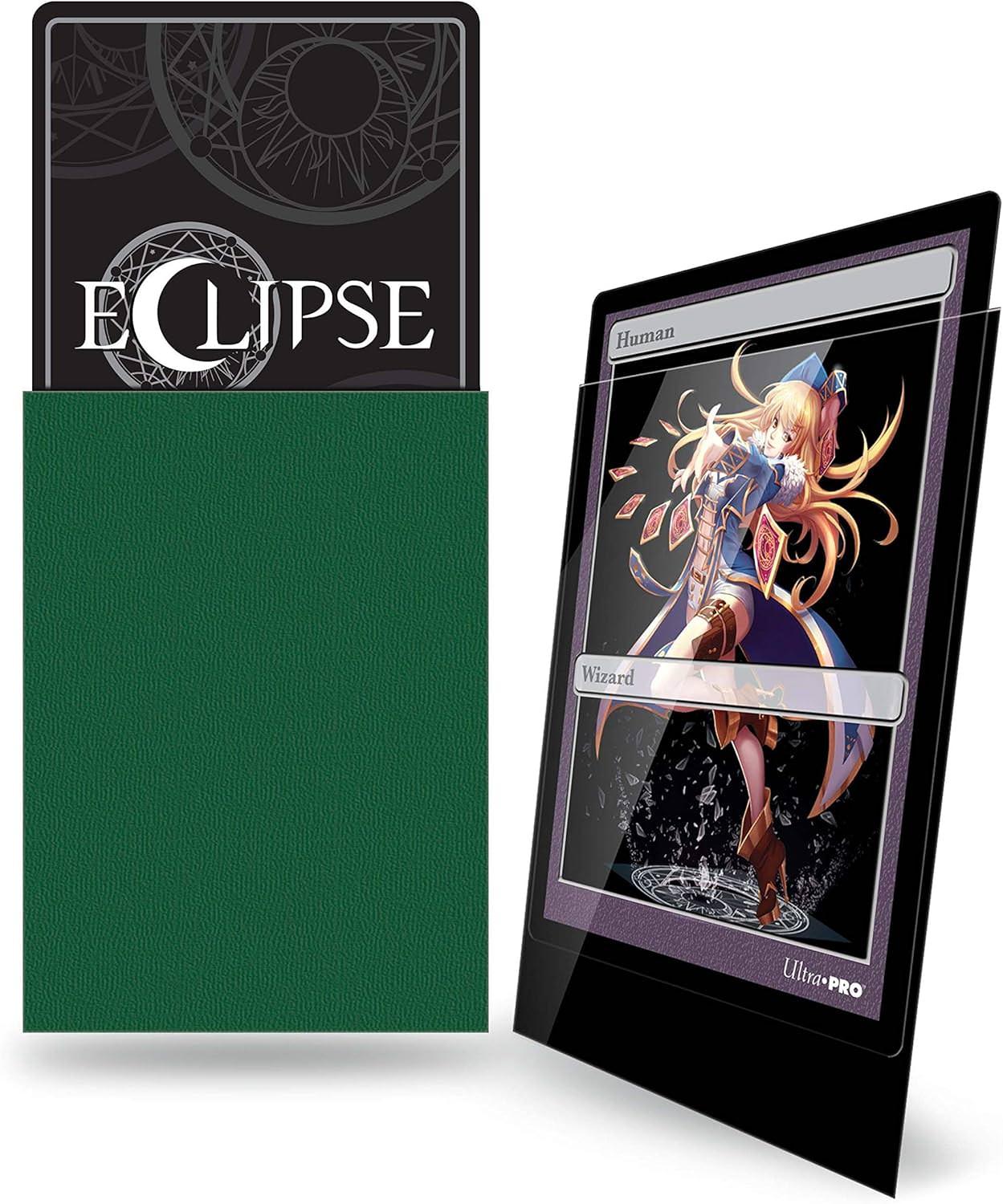 カードプロテクター Eclipse グロス スモール デッキ プロテクター スリーブ Ultra PRO ChromaFusionテクノロジー 完全不透明背面 高透明度光沢前面 耐久性快適シャッフル感 安全アーカイブ品質 PVCフリー