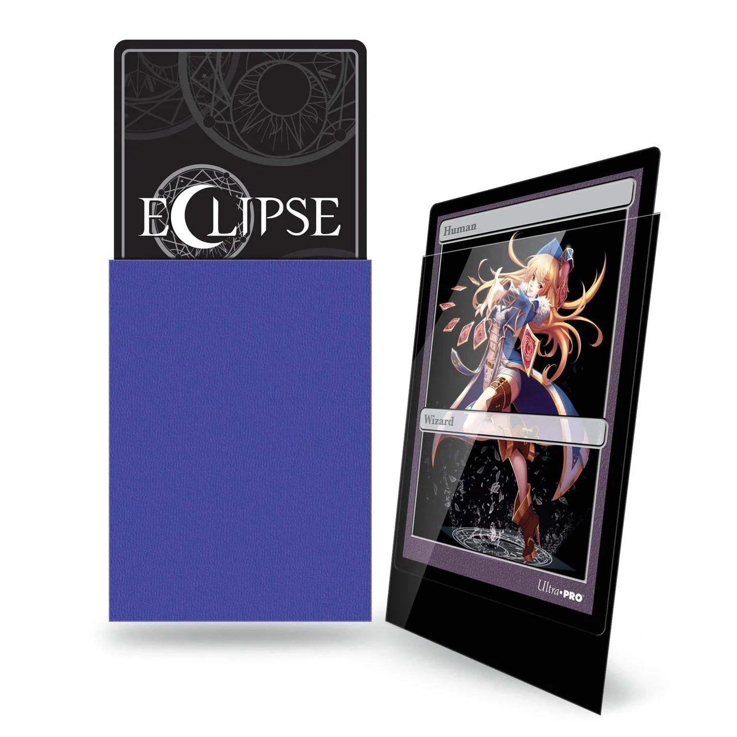 トレーディングカードスリーブ Eclipseグロス スモール デッキ プロテクター 60枚入り Ultra PRO 高機能 光沢前面 フォイルカード映え 完全不透明背面 ChromaFusion技術 耐久性 滑らかシャッフル感 ポリプロピレン素材 エンボス加工