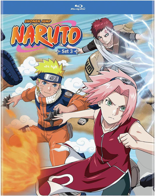 Blu-ray NARUTO -ナルト- Set 3 岸本斉史 中忍試験編 第56話から第82話 完全収録 忍の世界 忍術バトル 高画質映像 アニメ人気シリーズ 名作 成長と絆 忍者アクション 壮絶な試練 忍道模索