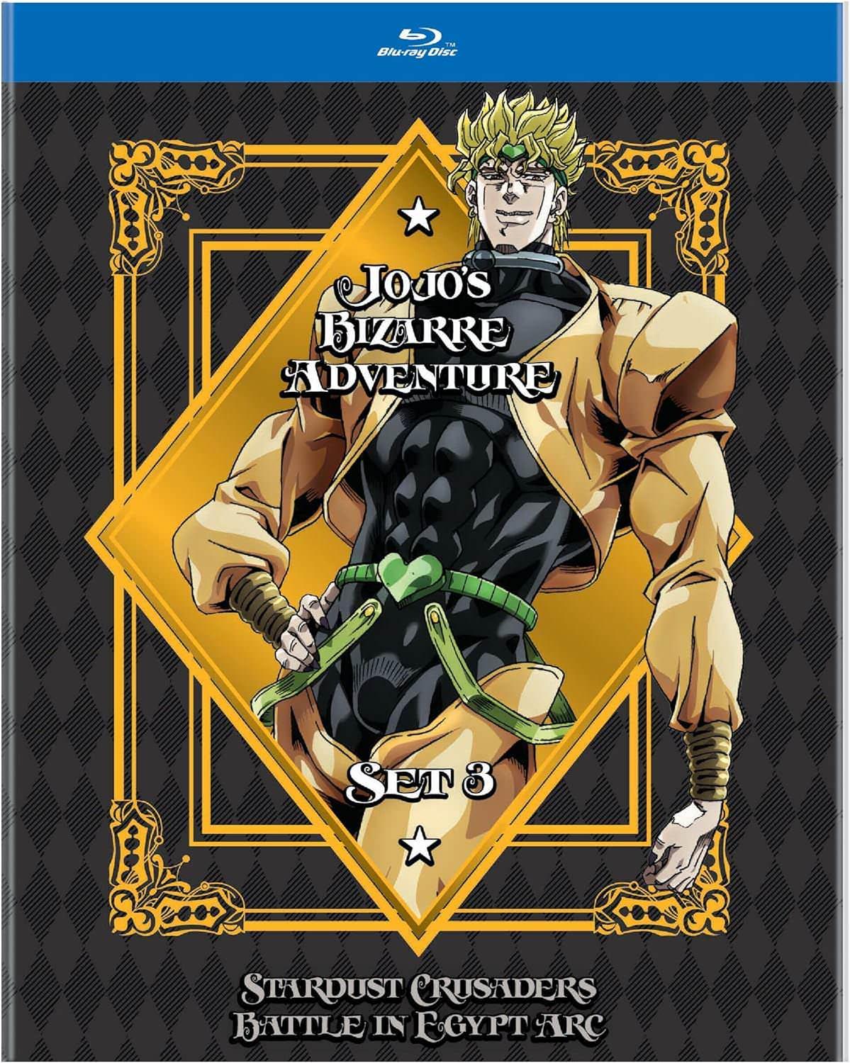 Blu-ray ジョジョの奇妙な冒険 スターダストクルセイダース Battle in Egypt 完全収録版 ジョースター一行のエジプト編 激闘のスタンドバトル 津田尚克監督 荒木飛呂彦原作 1080p 高画質 高音質 576分 24話収録 特典付き