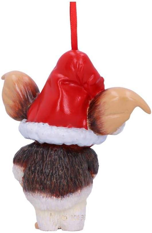 クリスマス オーナメント グレムリン ギズモ サンタハット Nemesis Now 手塗り 高品質 ポリレジン製 クリスマスツリー インテリア フェスティブ デコレーティブ モグワイ 13.5cm 高さ 約 幅 13cm 奥行き 8cm 映画 正規ライセンス