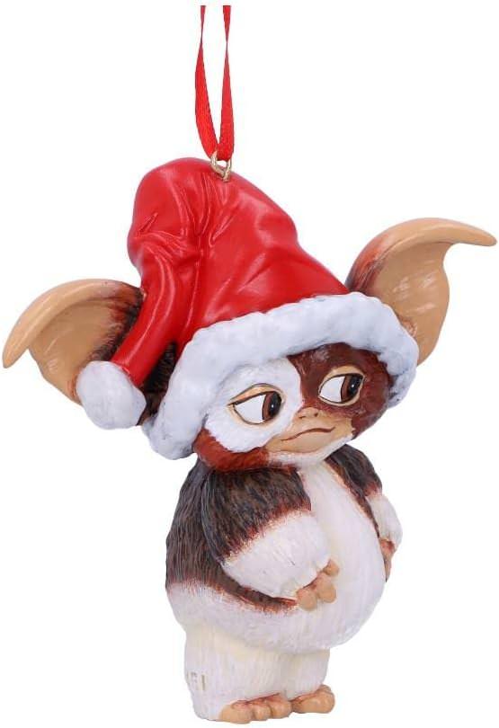 クリスマス オーナメント グレムリン ギズモ サンタハット Nemesis Now 手塗り 高品質 ポリレジン製 クリスマスツリー インテリア フェスティブ デコレーティブ モグワイ 13.5cm 高さ 約 幅 13cm 奥行き 8cm 映画 正規ライセンス