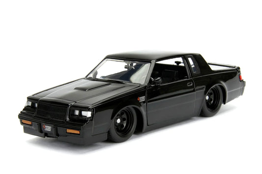 ミニカー ビュイック グランド ナショナル 1/24 スケール ジャダトイズ Jada Toys ワイルドスピード 伝説の名車 漆黒のボディ 高精細造形 映画再現 ファン必見 コレクション向け クラシックカー 愛好家向け 人気モデル 限定仕様 圧倒的存在感