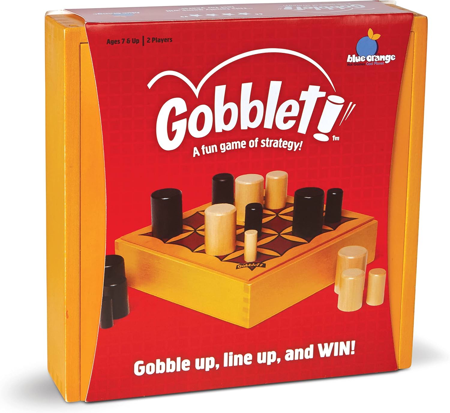 ゴブレット Gobblet【出し抜く快感にハマる大人の心理戦】おしゃれな木製ボードゲーム 2人用 記憶力 脳トレ ギフト