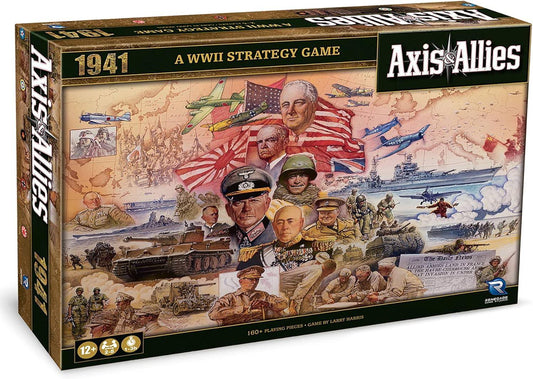 戦略級戦争ボードゲーム Axis Allies 1941 Second Edition 第二次世界大戦 2-5人用 歴史戦略ゲーム 160体プラスチック製ミニチュア 新デザイン彫刻ユニット 英語版 日本語説明書なし