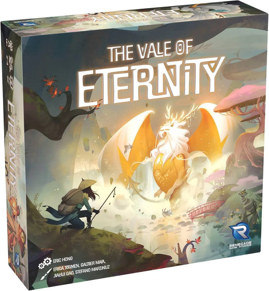 カードゲーム The Vale of Eternity 神話世界カードゲーム 70種類クリーチャー ドラゴン捕獲 戦略的カードドラフト 2-4人用 14歳以上 40分プレイ 英語表記 テイマー冒険 オープンドラフティング セットコレクション 英語版 日本語説明書なし