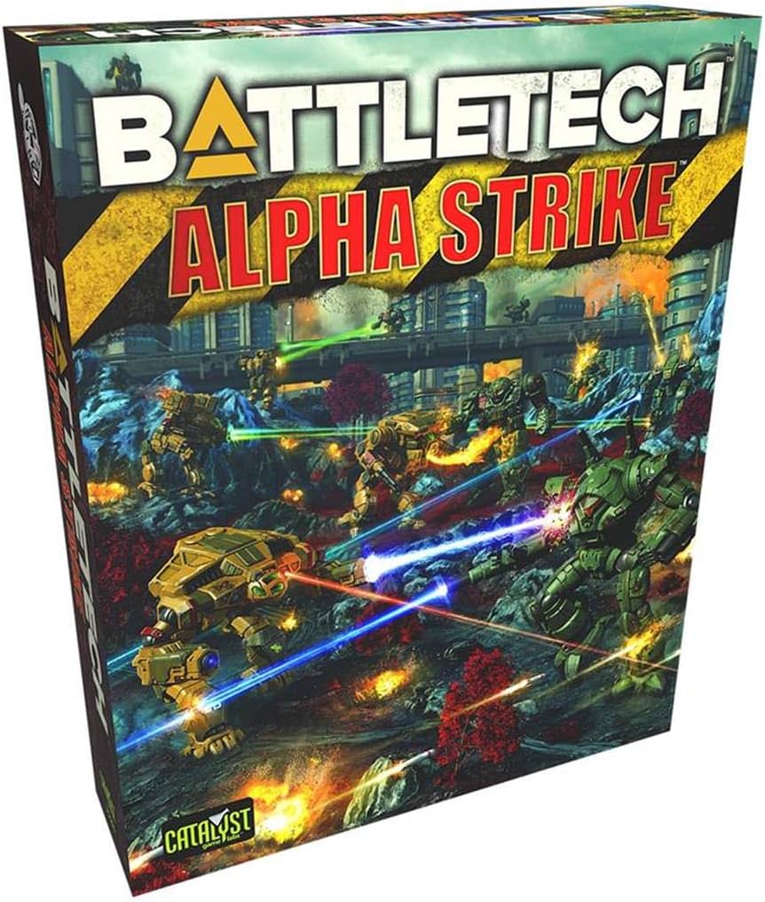 テーブルトップミニチュアゲーム BattleTech: Alpha Strike Box Set Catalyst Game Labs 32世紀の機械化戦闘 巨大戦闘兵器バトルメック 13体完全組み立て済みミニチュア スピーディー小競り合いルール
