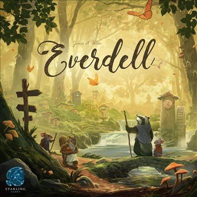 ボードゲーム Everdell Standard Edition 3rd Edition Everdell 森の生き物たちと紡ぐ美しい都市建設資源収集戦略的カードプレイ高リプレイ性 世界観 四季の移ろい ワーカープレイスメント 資源トークン 木製コマ