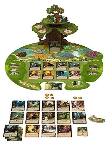 ボードゲーム Everdell Standard Edition 3rd Edition Everdell 森の生き物たちと紡ぐ美しい都市建設資源収集戦略的カードプレイ高リプレイ性 世界観 四季の移ろい ワーカープレイスメント 資源トークン 木製コマ