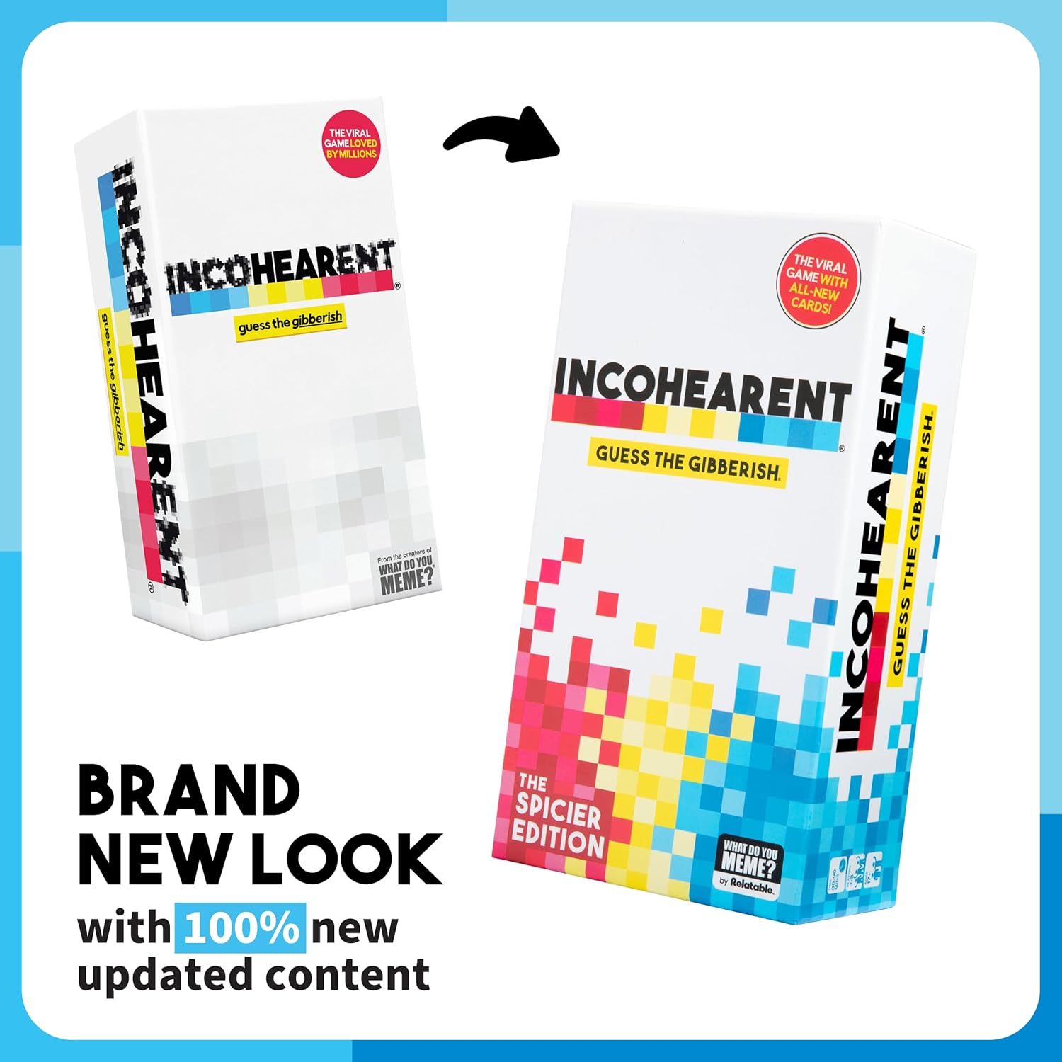 パーティーゲーム Incohearent インコヒアレント ブランド 話題の声に出して読むだけで大爆笑 意味不明な言葉組み合わせが別の言葉に変わる カード400枚以上 ヒント付き タイマー完備 2人から20人以上対応