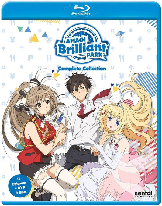Blu-ray 甘城ブリリアントパーク 京都アニメーション制作 2014年全13話収録 魔法の遊園地 奇想天外なストーリー 失敗続きの遊園地立て直し 個性豊かなキャラクター 高画質高音質収録 繊細な作画 豊富なスペシャルコンテンツ付 