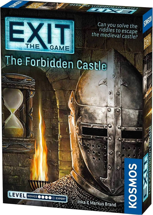 ボードゲーム Exit The Forbidden Castle エグジット 禁断の城 Thames Kosmos 脱出ルーム体験型 中世古城謎解き 1-4人用 12歳以上 難易度4 94コンポーネント Kosmos Helper App対応 ドイツ製高品質