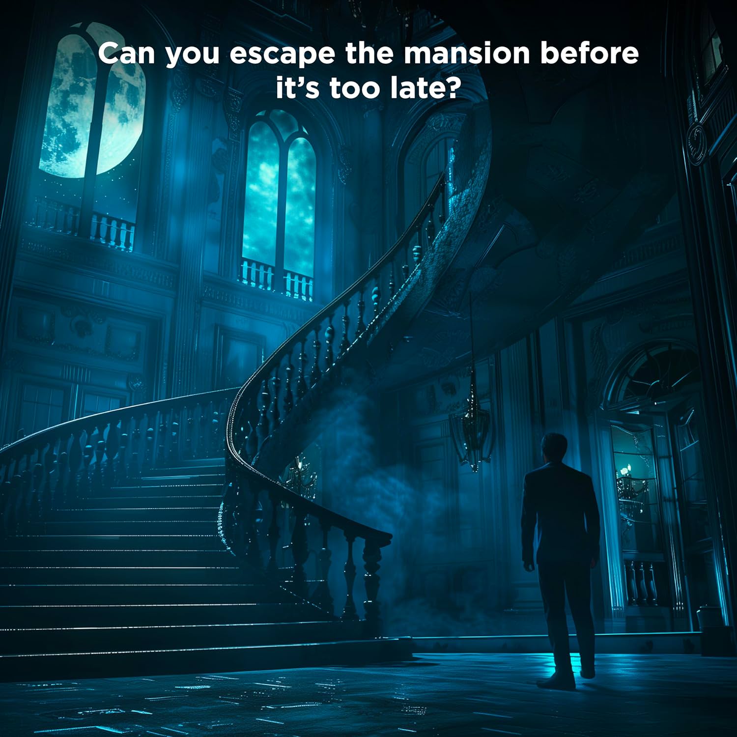 ボードゲーム EXIT The Sinister Mansion エグジット 不気味な邸宅 Thames Kosmos エスケープルーム体験型 1人から4人 推奨年齢12歳以上 プレイ時間60分から120分 難易度3 アプリ不要 協力プレイ 一回限り 英語版 日本語説明書なし