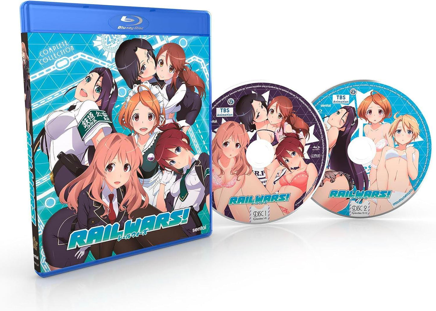 ブルーレイ RAIL WARS 全12話収録 青春アクションアニメ 国鉄未民営化架空世界 鉄道公安隊 高画質 監督末田宜史 アニメ制作パッショーネ 福山潤声優 豪華声優陣 鉄道ファン必見 細部描写逃さず楽しむ 高山直人主演 仲間多数