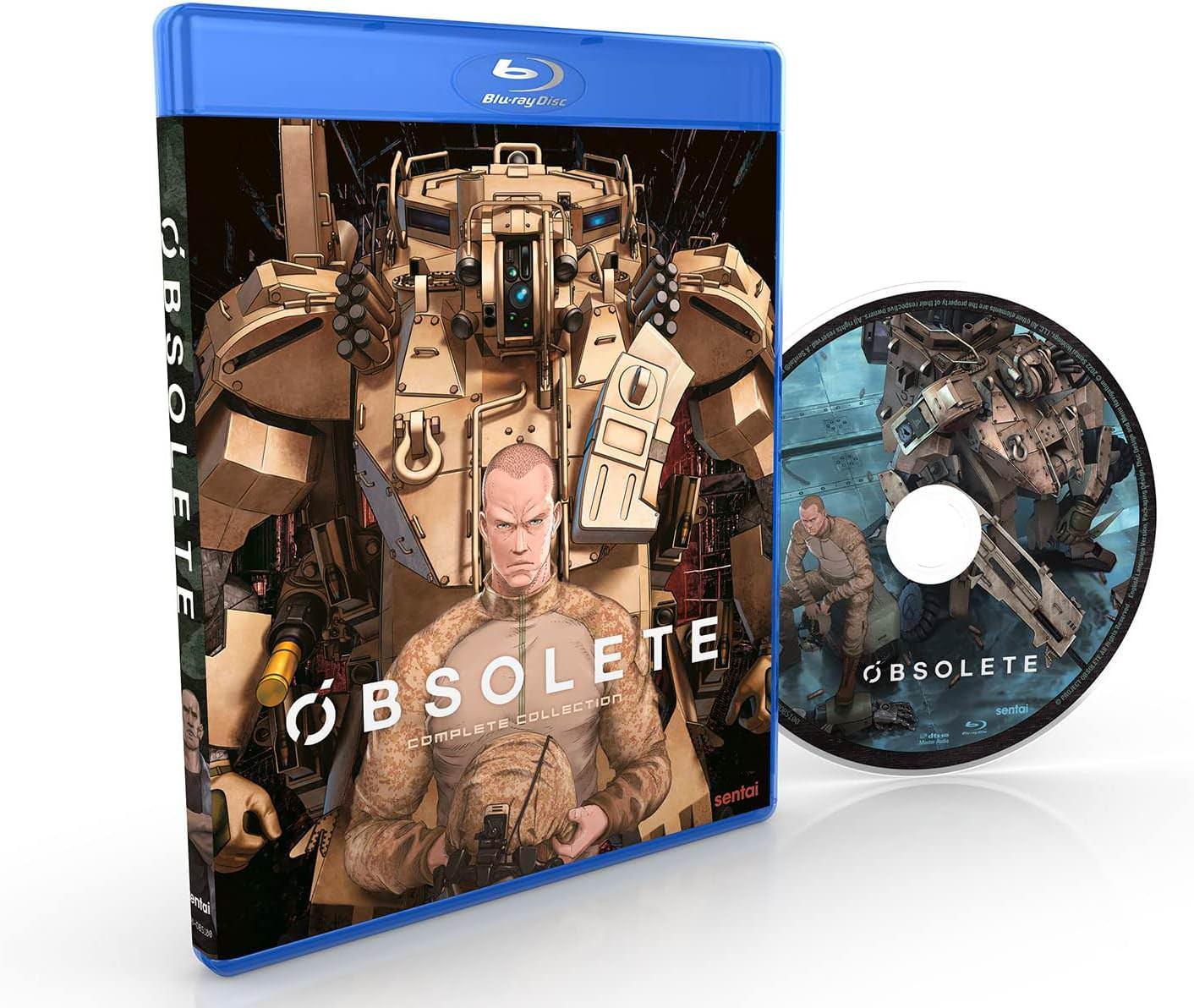 Blu-ray OBSOLETE オブソリート 武右ェ門制作 完全オリジナルフルCGアニメ 全12エピソード収録 奇才虚淵玄原案 シリーズ構成 巨大ロボットEXOFRAME登場 精緻なCGアニメーション 表現 未来社会 軍事力変動 SFアニメーション作品 