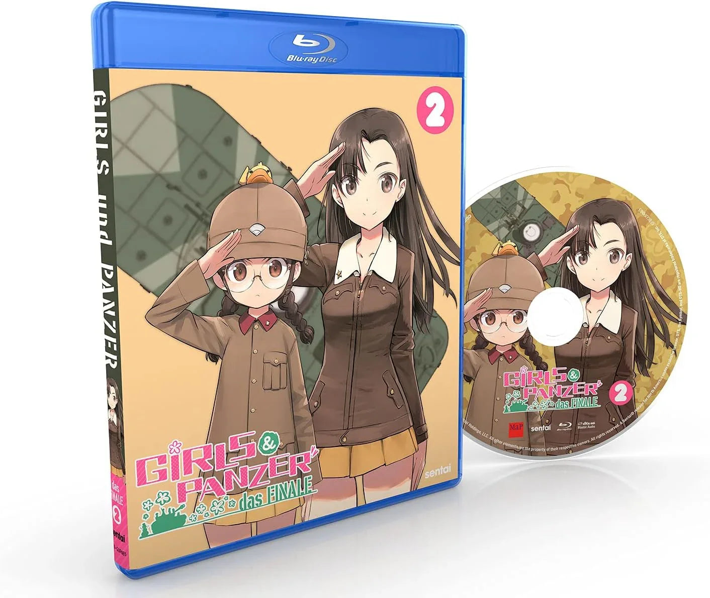 ブルーレイ ガールズ＆パンツァー 最終章 第2話 Blu-ray ガールズ＆パンツァー 水島努監督作品 戦車道と友情の試練 高画質1080p映像 DTS-HD Master Audio 5.1chサラウンド サービスOVA収録 