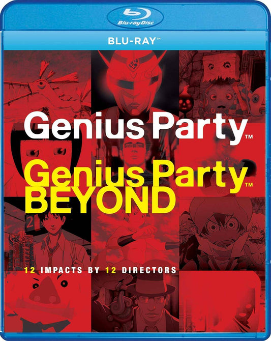 ブルーレイ Genius Party Genius Party Beyond STUDIO 4°C 創造性の限界を超える12の物語 12人監督アニメーション革新的アンソロジー作品高品質映像音響表現多彩多様なジャンル多様性日本アニメーションブルーレイ版 