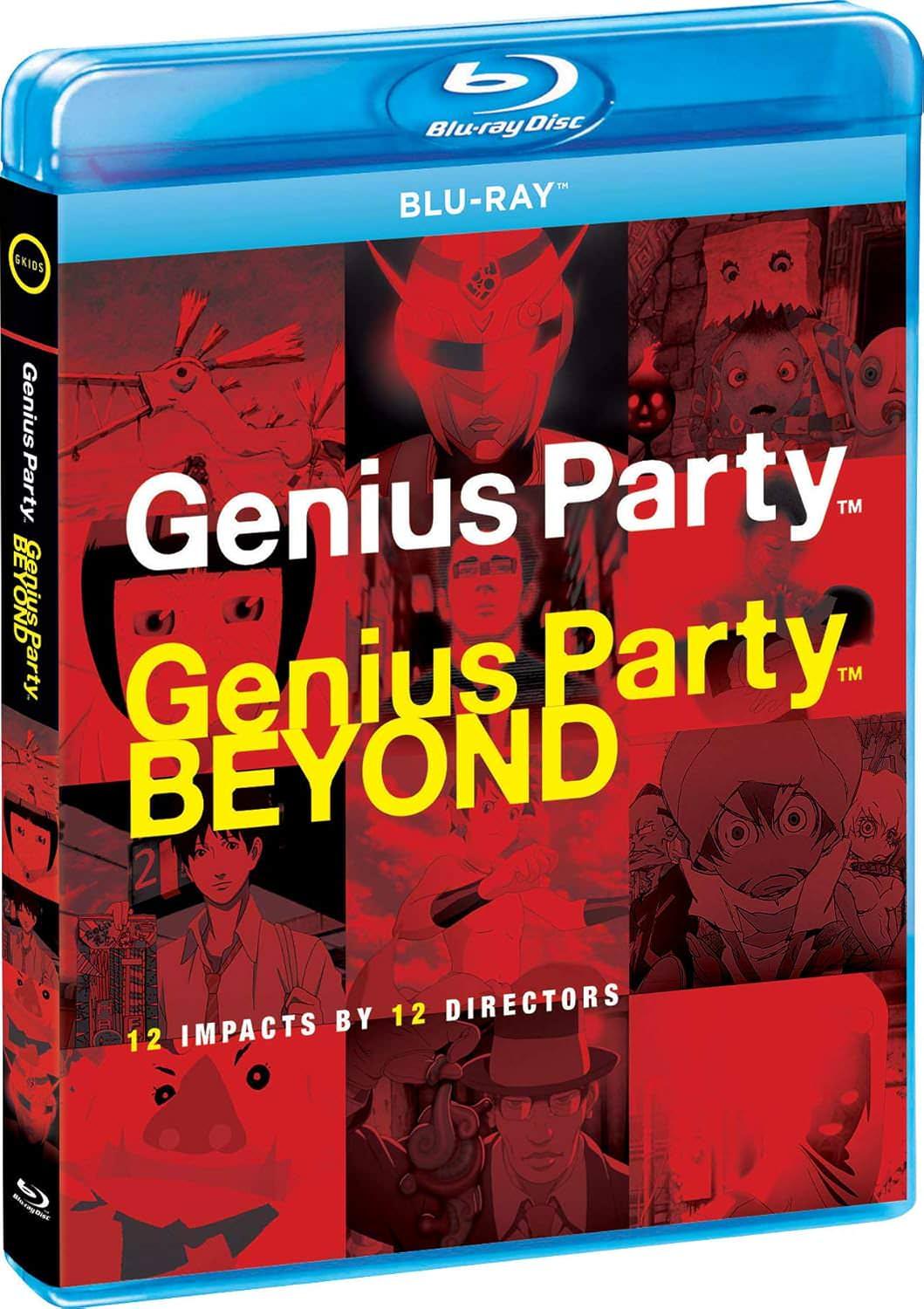 ブルーレイ Genius Party Genius Party Beyond STUDIO 4°C 創造性の限界を超える12の物語 12人監督アニメーション革新的アンソロジー作品高品質映像音響表現多彩多様なジャンル多様性日本アニメーションブルーレイ版 