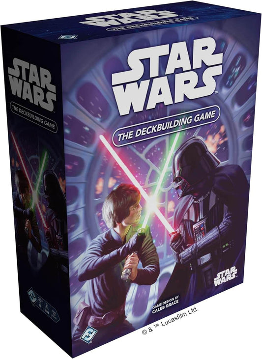 ボードゲーム スター・ウォーズ ザ・デッキビルディングゲーム 英語版 2人用対戦型 銀河の命運を賭けた壮大な宇宙戦争戦略的カードゲーム フォース支配 特殊能力新基地 選択式 継続的戦力投入 本格的対決 