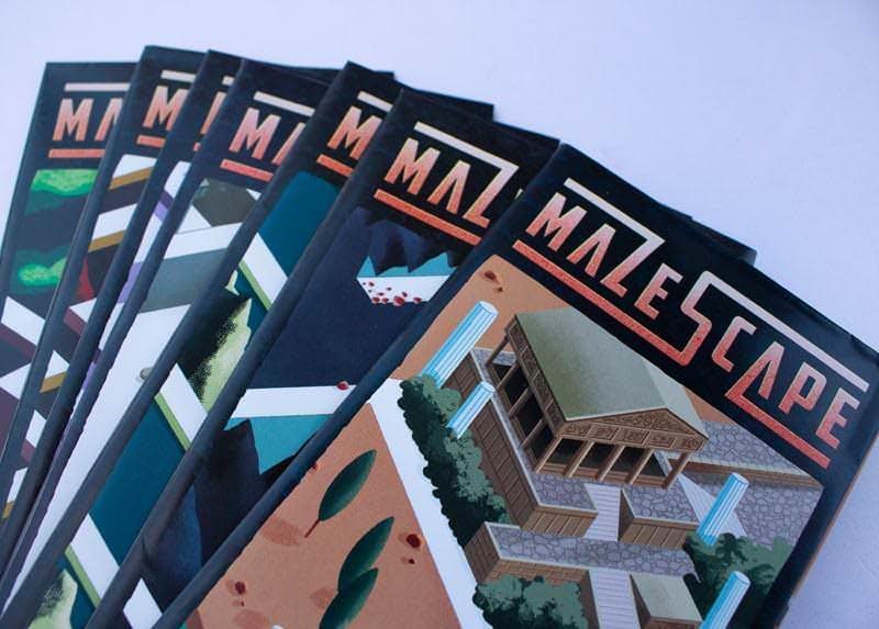 パズル Mazescape Ariadne Mazescape 不思議な 3D の世界が広がる頭脳派迷路パズル 新感覚の立体的な仕掛けが織りなす独創的な一人用戦略ゲーム 7 つの個性的なマップ 秘密の仕掛けや副次的な目標を含む立体迷路攻略