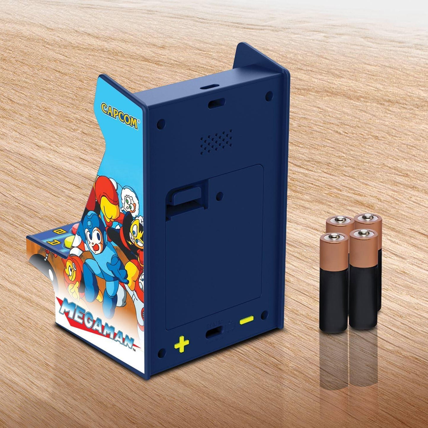 ゲーム機 マイアーケード メガマン ナノプレイヤープロ ロックマン 公式ライセンス 全6作品収録 ミニアーケード筐体 コンパクトサイズ 2.4インチフルカラーディスプレイ バリアブルウェポンシステム 搭載 携帯便利 USB-C対応 並行輸入品