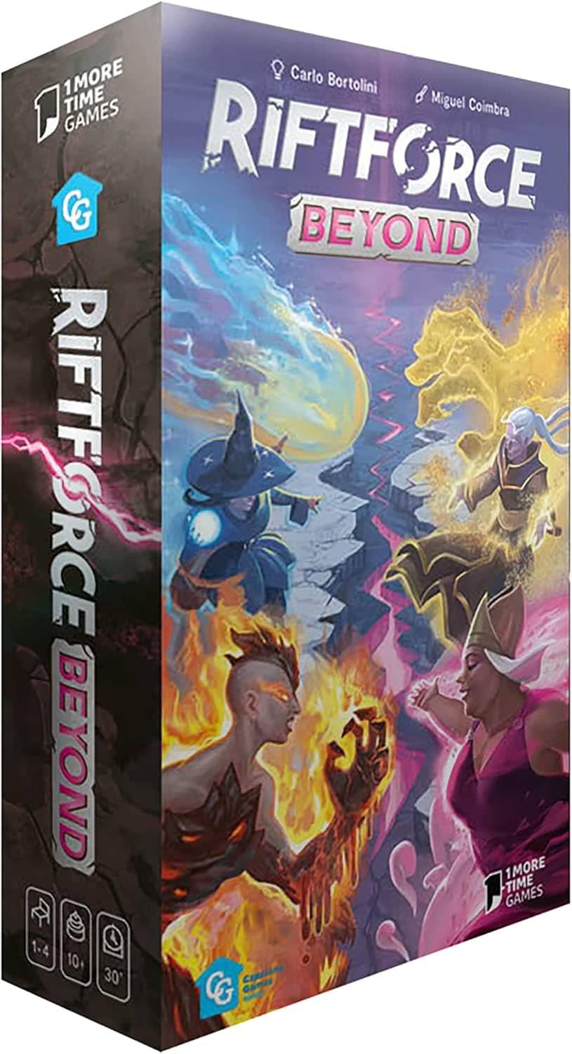 カードゲーム Riftforce Beyond Expansion 拡張版 ソロモード 1人-4人 チーム戦 8つ 新ギルド 戦略 多様性 Miguel Coimbra 英語版 日本語説明書なし