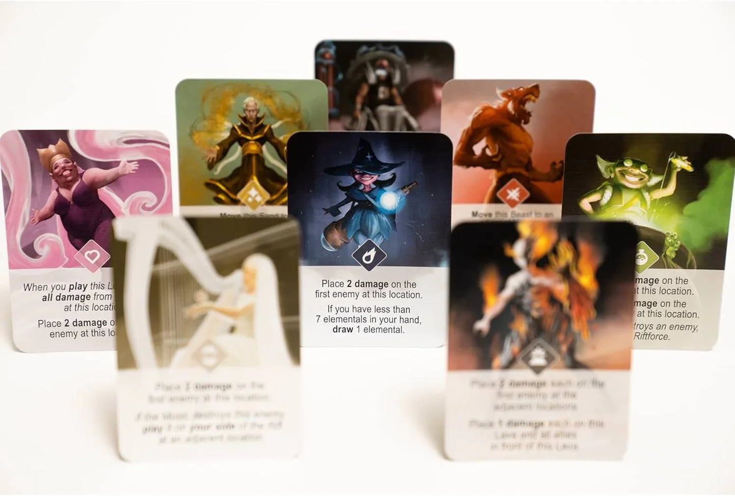 カードゲーム Riftforce Beyond Expansion 拡張版 ソロモード 1人-4人 チーム戦 8つ 新ギルド 戦略 多様性 Miguel Coimbra 英語版 日本語説明書なし