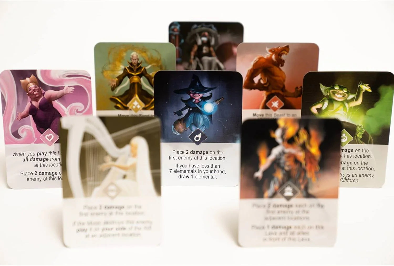 カードゲーム Riftforce Beyond Expansion 拡張版 ソロモード 1人-4人 チーム戦 8つ 新ギルド 戦略 多様性 Miguel Coimbra 英語版 日本語説明書なし