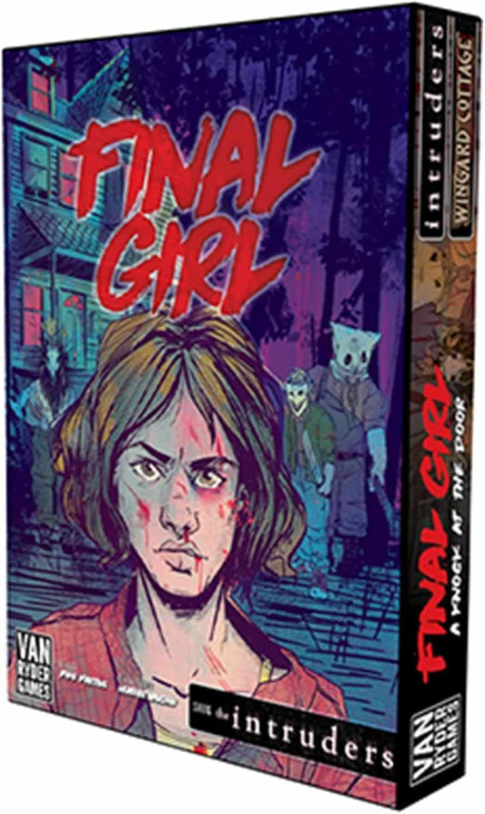ボードゲーム Final Girl A Knock at the Door ファイナルガール ドアをノックする音 シーズン2 ホラー サバイバル ソロプレイ 一人専用 三人の殺人鬼 侵入者 ウィンガード コテージ クラフトシステム 14歳以上
