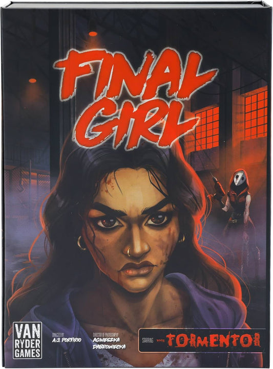 サバイバルホラーボードゲーム ファイナルガール マーレック殺人 Final Girl The Marrek Murders Van Ryder Games 1人用 ソロプレイ 拡張セット モジュラーシステム ゴシックホラー マーレック邸 インカンヤンバ ポーラ