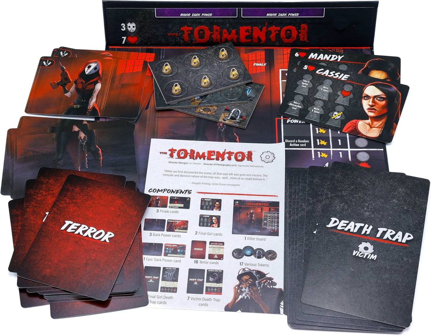 サバイバルホラーボードゲーム ファイナルガール マーレック殺人 Final Girl The Marrek Murders Van Ryder Games 1人用 ソロプレイ 拡張セット モジュラーシステム ゴシックホラー マーレック邸 インカンヤンバ ポーラ