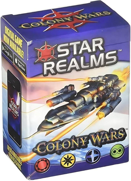 カードゲーム Star Realms Colony Wars Star Realms デッキ構築 宇宙戦闘 スタンドアロン 銀河 オーソリティ シップ 基地 コンバット トレード スカウト ヴァイパー トレードロウ アライ・アビリティ 派閥 英語版 日本語説明書なし