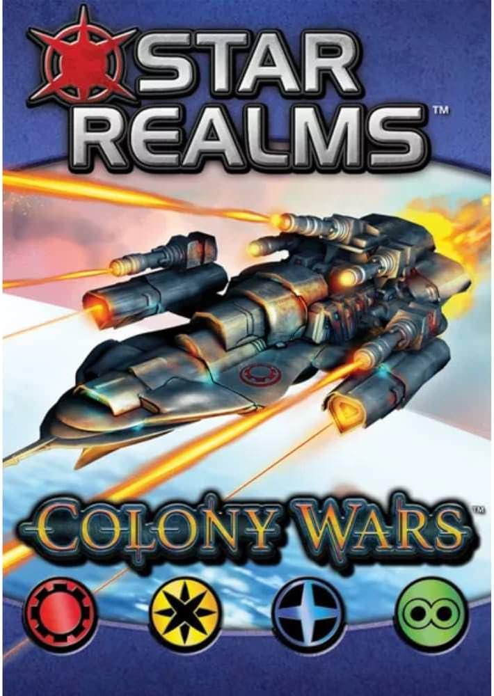 カードゲーム Star Realms Colony Wars Star Realms デッキ構築 宇宙戦闘 スタンドアロン 銀河 オーソリティ シップ 基地 コンバット トレード スカウト ヴァイパー トレードロウ アライ・アビリティ 派閥 英語版 日本語説明書なし