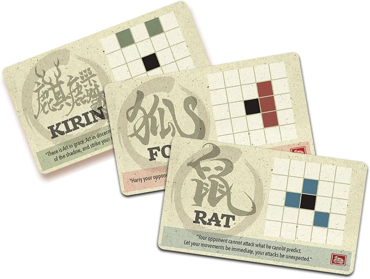 ボードゲーム オニタマ 先生の道 Onitama Sensei's Path 拡張セット 二人用 抽象戦略 新しい移動カード16枚 武術テーマ 14歳以上 プレイ時間15分30分 達人 僧侶 弟子 寺院 戦術戦略 対戦 基本セット 無限 組み合わせ 深み 英語版 日本語説明書なし