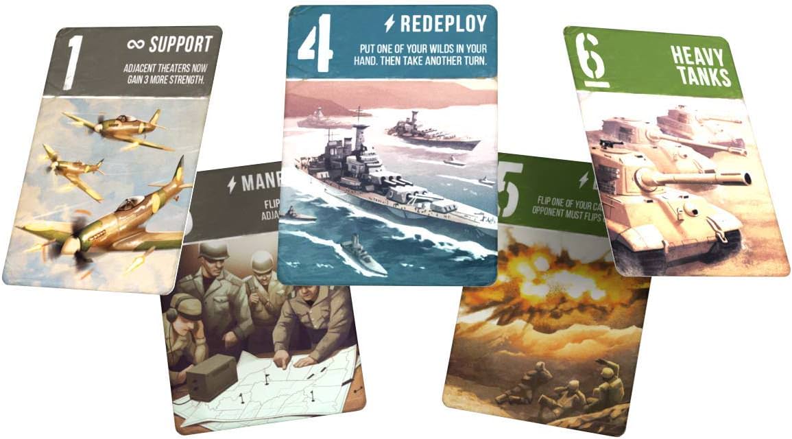 ボードゲーム Air Land & Sea Revised Edition エア ランド シー リバイズドエディション Arcane Wonders 2人専用 戦略カードゲーム 18枚バトルカード マイクロストラテジー 空 陸 海 3戦域 エリアコントロール 戦略的撤退 14歳以上