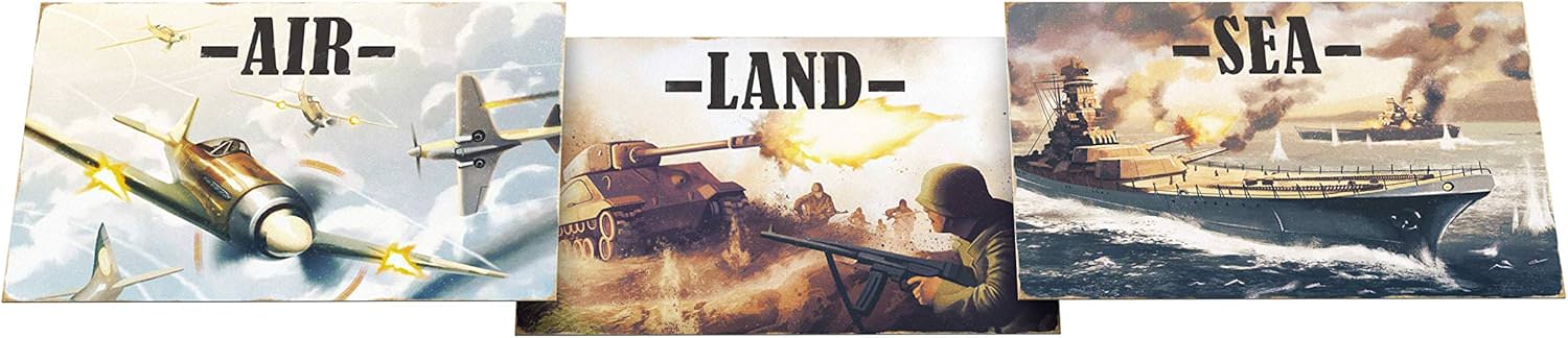 ボードゲーム Air Land & Sea Revised Edition エア ランド シー リバイズドエディション Arcane Wonders 2人専用 戦略カードゲーム 18枚バトルカード マイクロストラテジー 空 陸 海 3戦域 エリアコントロール 戦略的撤退 14歳以上