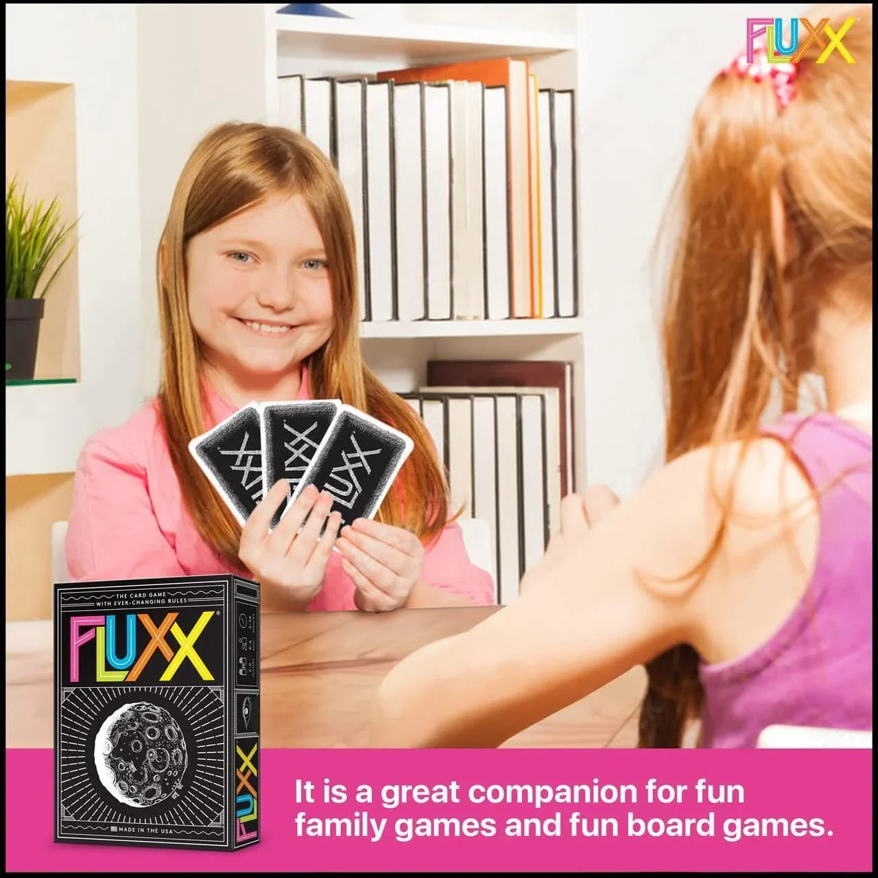 カードゲーム Fluxx 5.0 Original Fluxx 常に変化 ルール 勝利条件 予測不能 戦略的 初心者 上級者 シンプル 流動的 100枚 4つ 主要 カードタイプ 混沌 予測不可能性 適応力 柔軟 英語版 日本語説明書なし