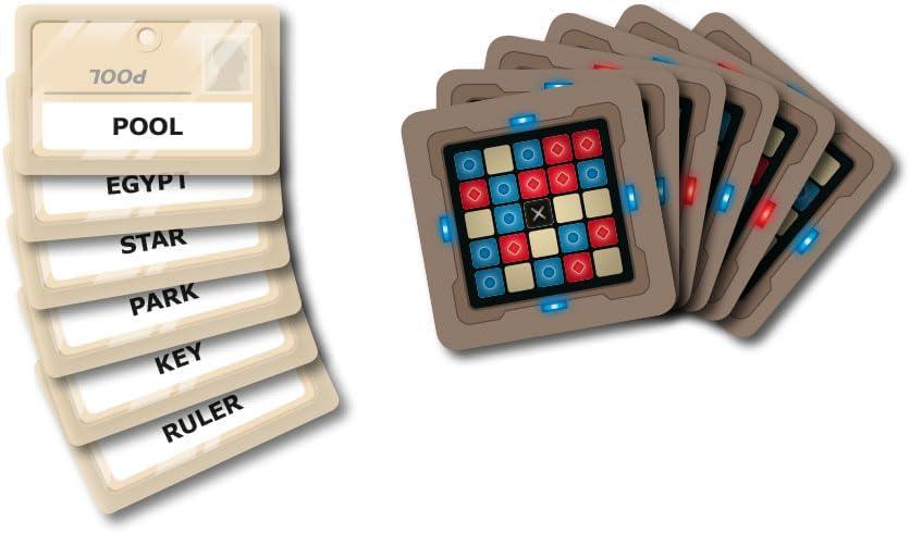 ボードゲーム Codenames コードネーム スパイテーマ 戦略的チーム対抗ゲーム 創造性と連想力が試される 5×5カード 25枚コードネーム使用 赤青二大チーム対戦 スパイマスター機能 ヒント単語推測方式 