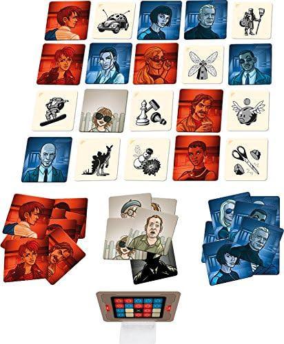ボードゲーム コードネーム ピクチャーズ Codenames Pictures The Dice Tower Seal of Excellence受賞 画像を使った暗号解読対戦 パーティー チーム戦 絵連想コミュニケーション 多人数 家族友人集まり盛り上がる