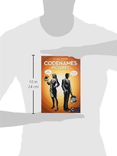 ボードゲーム コードネーム ピクチャーズ Codenames Pictures The Dice Tower Seal of Excellence受賞 画像を使った暗号解読対戦 パーティー チーム戦 絵連想コミュニケーション 多人数 家族友人集まり盛り上がる