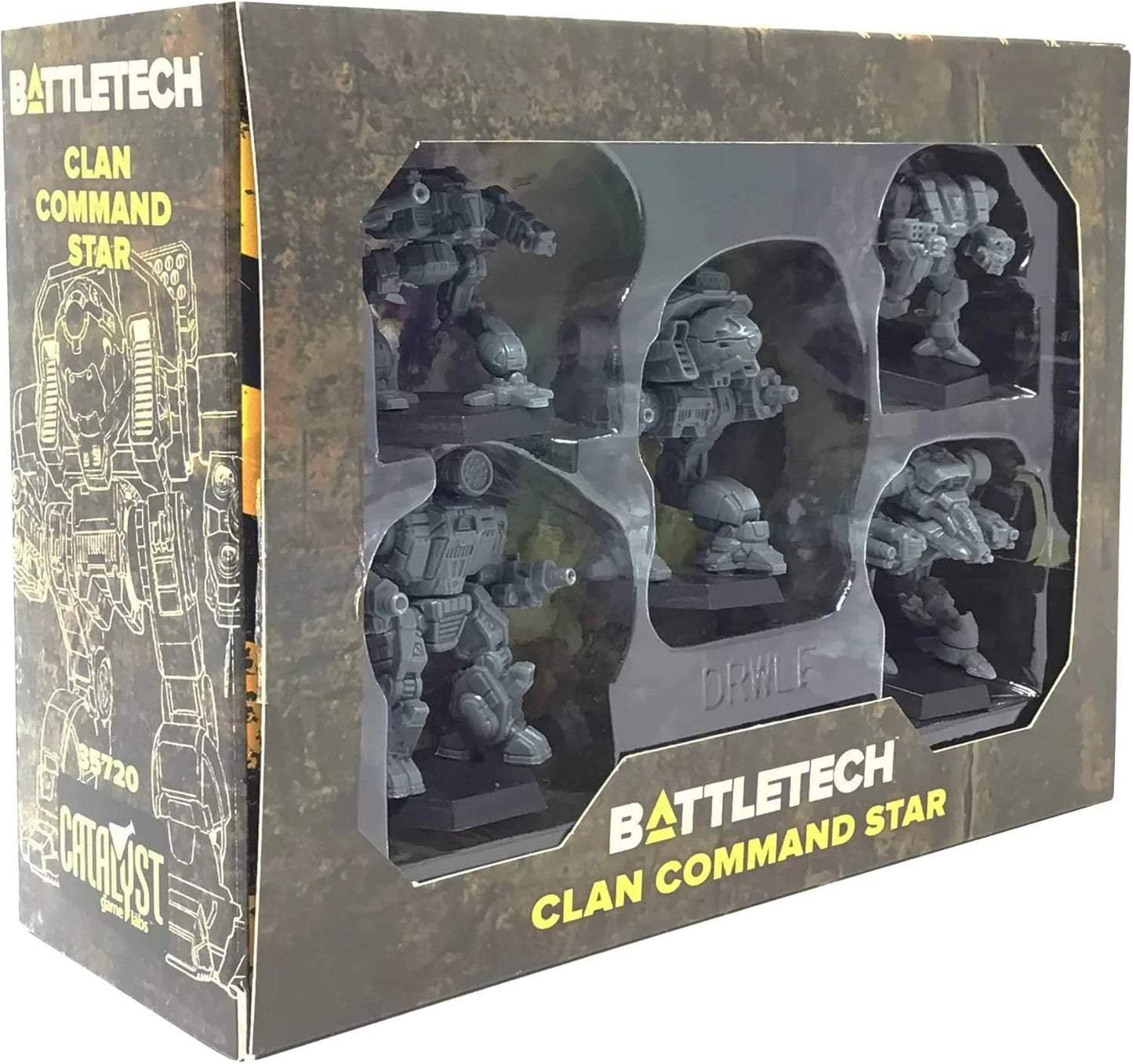 ボードゲーム BattleTech Clan Command Star バトルテック クラン戦術 コマンダーセット 精密完成品OmniMechフィギュア5種 クラン 技術 軍団 指揮 内部星域戦略 SF世界 戦闘文化 トゥーマン ウルフ軍団 超重量級火力 多彩汎用機 並行輸入品
