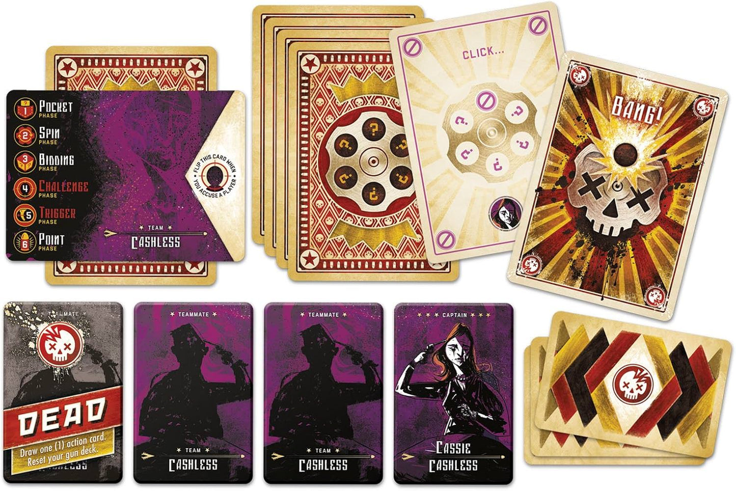 パーティーゲーム ワールドチャンピオンシップ・ロシアンルーレット World Championship Russian Roulette Tuesday Knight Games 究極 度胸 運 ダイス サバイバル 2人から6人 20分 12歳以上 プレス・ユア・ラック