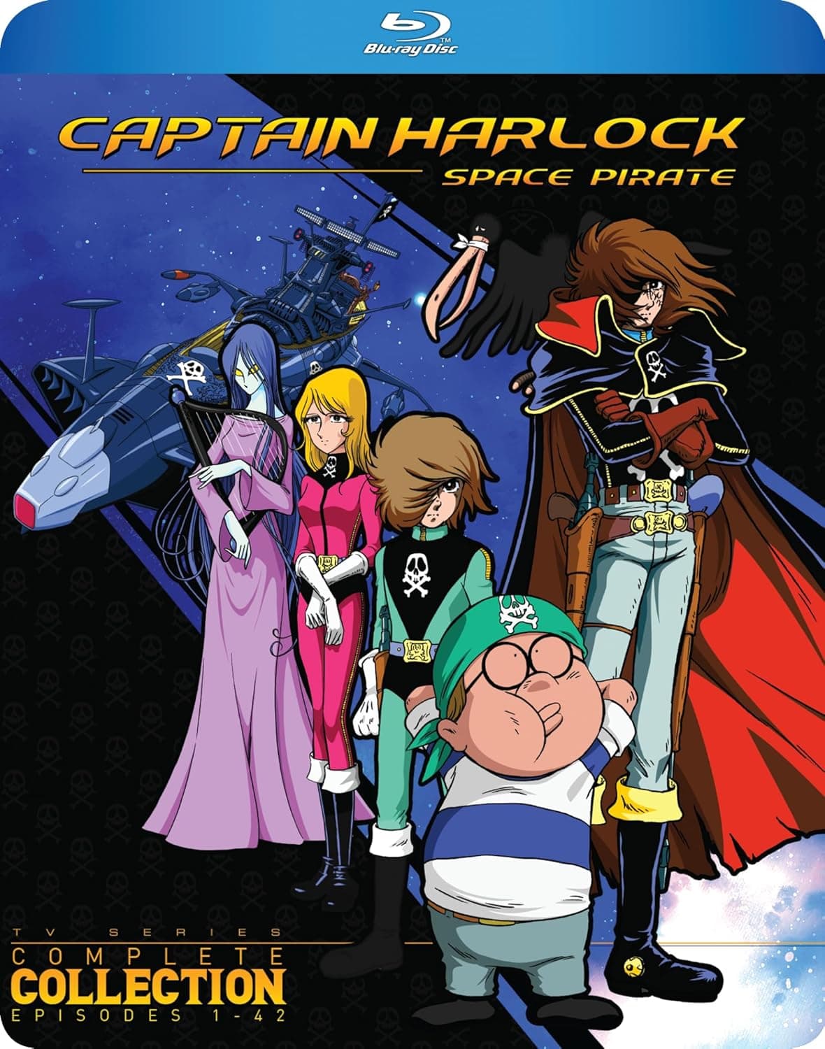 宇宙海賊キャプテンハーロック Blu-ray 全42話コンプリート版 東映アニメーション 神谷明