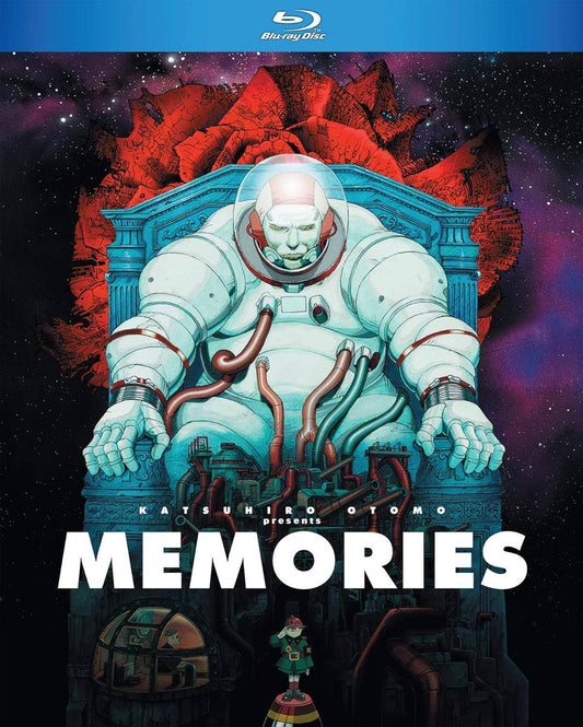 Blu-ray MEMORIES メモリーズ バンダイビジュアル 松竹 講談社 1995年 劇場公開 傑作オムニバスアニメーション 1080p 高画質 AVC MPEG4 大友克洋製作総指揮 総監督 多彩な世界観 3つの短編収録 Magnetic Rose Stink Bomb Cannon 